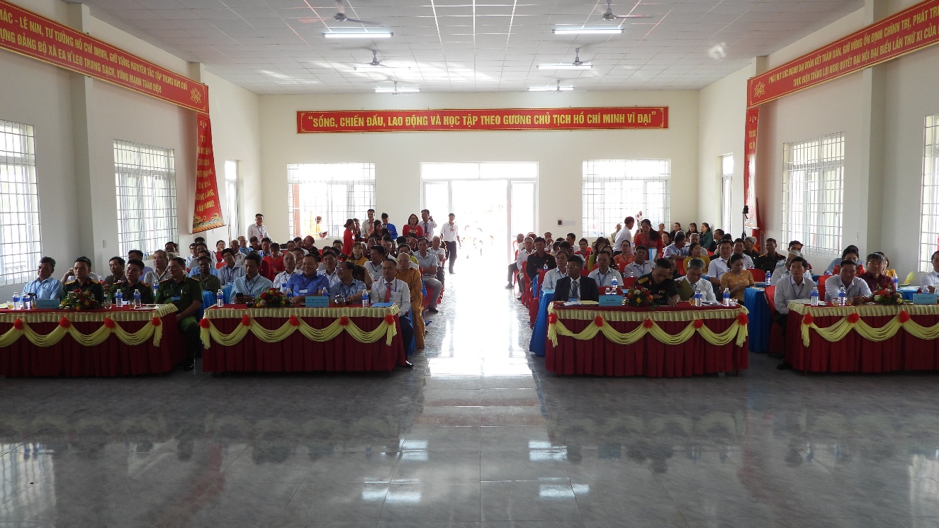 Đại hội Đại biểu UBMTTQ Việt Nam xã Ea H’Leo lần thứ XII